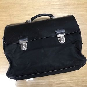 Prada dont shoot the messenger bag briefcase